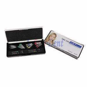 Materiale dentale endodonzia in fibra di vetro Post <span class=keywords><strong>Dental</strong></span> Root Canal al quarzo composito Post in fibra di vetro dritto Post - Product Image 4