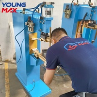 Machine à souder par points en acier inoxydable pour le corps de la bouilloire, machine à souder par points pour bec verseur, vente chaude