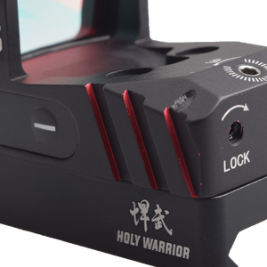 Mira Telescópica de Punto Rojo Holy Warrior MDR-6, Nueva, de Plástico, Compatible con Montura Weaver de 20 mm, para Caza - Product Image 4