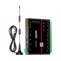 Gateway PLC de Largo Alcance 4G Linux Nodered, Gateway IoT Modbus GSM con Conexión PLC, Compatible con Configuración Remota