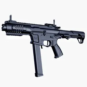 ARP9 pistola de juguete de metal de fuego continuo de alta velocidad pistola de agua niños adultos subfusil de juguete