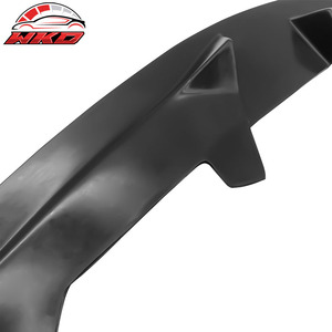 Convient pour Toyota Corolla SE 2019-2022, lèvre de pare-chocs avant style MDA, non peinte, noire - Product Image 6