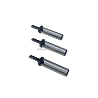 Fraise à bois CNC TUOKE TK758 12x18xR5x22.7 en carbure pour défonceuse, fraise à arc avec fonction de fraisage en montée