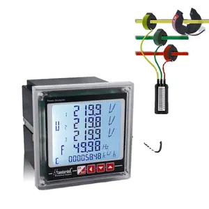 SMD96TEL-C -100A Input 3X220/380V 3 Phase Modbus Multifunction Ac Energy Meter with CT Three Phase Digital Only