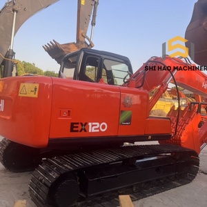 ทนทานและใช้งานได้ - ดีเหมือนใหม่ รถขุดไฮดรอลิกตีนตะขาบ HITACHI EX120 ขนาด 12 ตัน - Product Image 2