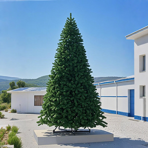 Venta al por mayor de fábrica: Árbol de Navidad artificial de PE y PVC de 7 y 8 pies, de alta densidad y cuerpo completo, con soporte metálico. Compra a granel, MOQ bajo. - Product Image 3