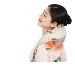 BINDOCON UNeck-6823S Masajeador de Cuello y Hombros para Protección Muscular del Trapecio, Función Musical, Manta de Masaje de Doble Propósito - Product Image 1