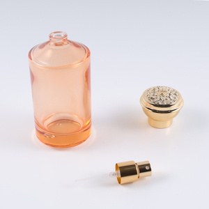 Manufacturing Wholesale High Quality Empty Cylinder <strong>Perfume</strong> Bottles Vintage Round <strong>Pretty</strong> <strong>Perfume</strong> Bottles 50 ml with Box and Cap - Product Image 3
