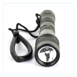 Asafee Wholesale Dry Battery Diving Flashlight Waterproof Underwater Professional Scuba Diver Lamp Flashlight For Fishing Diving
