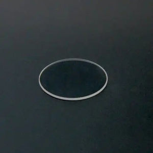 Plaque de verre ronde en borosilicate de taille personnalisée, plaque de verre Borofloat 3.3 - Product Image 1