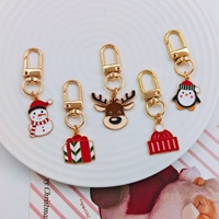 Gantungan Kunci Natal Kawaii Santa Pohon Natal Gantungan Tas Liontin Dekorasi Natal Gantungan Kunci Musim Dingin Grosir Dekorasi Natal