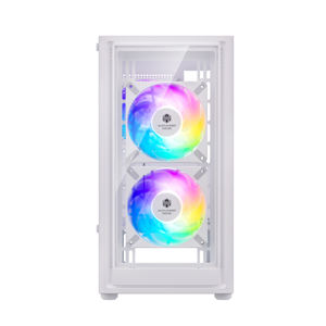 Le plus récent boîtier de jeu d'ordinateur PC <span class=keywords><strong>blanc</strong></span> d'armoire de tour moyenne châssis de Gamer de bureau MATX - Product Image 4