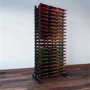 Estante para <span class=keywords><strong>bodega</strong></span> de vino, soporte para botella de vino, soporte de suelo, estante para vino independiente para <span class=keywords><strong>el</strong></span> hogar y <span class=keywords><strong>el</strong></span> restaurante - Product Image 5