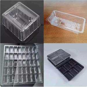 Custom Transparent <b>Plastic</b> <b>Packaging</b> Boxes Rectangle Food Grade With Lid For Storage And Display - Product Image 1