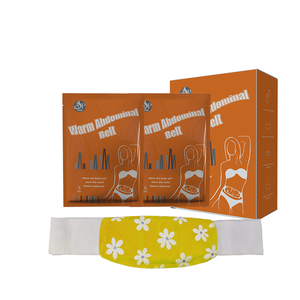 Bantalan Pemanas Perut Sekali Pakai Layanan OEM, Pereda Nyeri Kram Menstruasi Instan, Sabuk Penghangat Perut - Product Image 4