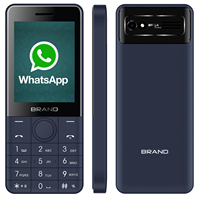Nouveauté Téléphone portable 4G fin 2,8 pouces double SIM débloqué réseau 4G
