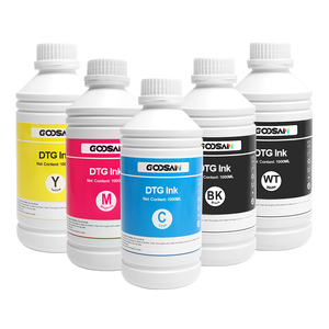 Tinta de Pigmento <span class=keywords><strong>Textil</strong></span> DTG para <span class=keywords><strong>Impresora</strong></span> de Prendas <span class=keywords><strong>Ricoh</strong></span> <span class=keywords><strong>Ri</strong></span> 100 <span class=keywords><strong>1000</strong></span> 3000 6000 Ri100 Ri1000 Ri3000 Ri6000 G4 G5 Gen4 Gen5 Gh2220 - Product Image 1