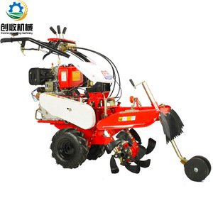 Multifunctional Farm <b>Cultivator</b> Gasoline Powered 4 Wheel Drive Tiller For Garden Soil Tillage And Weeding - Product Image 4
