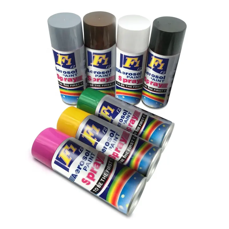 Produttore prezzo economico F1 vernice Spray Graffiti vernice Spray Spray vernice Spray multicolore