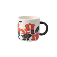 Taza de Café de Porcelana Pintada a Mano de Jingdezhen, Estilo Moderno, Simple y Bonito, Yingshantang