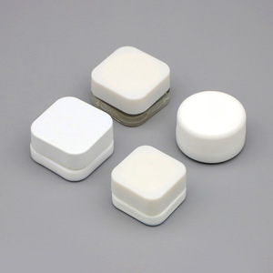 1G 2G 3ml 5ml 7ml 9ml Mini chống trẻ em màu đen/trắng UV vuông/lọ thủy tinh tròn - Product Image 3