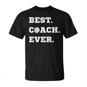 T-shirt promotionnel « Meilleur entraîneur de tous les temps » pour hommes et femmes, idéal pour les entraîneurs de volley-ball - Product Image 2