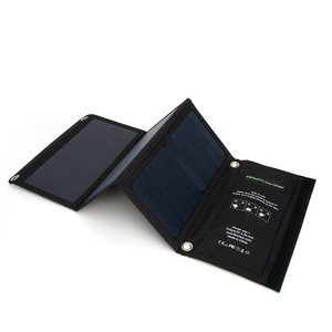Mỹ Sunpower 28 Wát có thể gập lại năng lượng mặt trời sạc gói 1.0kg ngoài trời mô-đun pin quang điện năng lượng mặt trời tế bào - Product Image 1