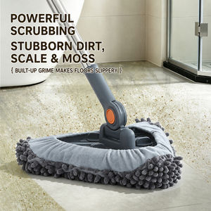 <span class=keywords><strong>Brosse</strong></span> à poils en acier à long manche, rotative à 360 degrés, <span class=keywords><strong>brosse</strong></span> triangulaire pour nettoyer la <span class=keywords><strong>piscine</strong></span>, la salle de bain, la terrasse, le marbre - Product Image 5