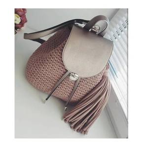 Deepeel RM060 Set da 7 Pezzi Materiale per Zaino Intrecciato Accessori per Lavorazione a Mano Kit Fai da Te con Componenti in Pelle Gancio e Ago - Product Image 6