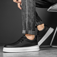 Chaussures de marche et de skate en cuir véritable légères et sportives avec logo personnalisé, pour hommes et femmes, printemps automne, blanches, 7 jours