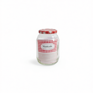 Elegante Botella de Vidrio de 12U y 1L, Frascos Cilíndricos Duraderos con Tapa para Organizar y Conservar Condimentos - Product Image 2