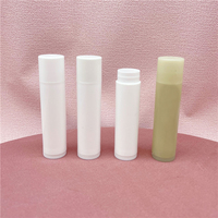 4.2G PP blanc vide rouge à lèvres tubes baume à lèvres conteneur cosmétique soins personnels tubes