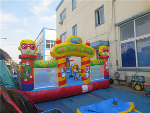Nuovo Design Castello Gonfiabile Pinguino Pazzo, Città del Divertimento con Scivolo, <span class=keywords><strong>Casa</strong></span> Rimbalzante Gonfiabile - Product Image 5
