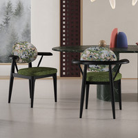 Fauteuil lounge au design rétro du milieu du siècle, durable, avec revêtement en cuir PU et pieds en chêne massif pour l'ameublement de la maison