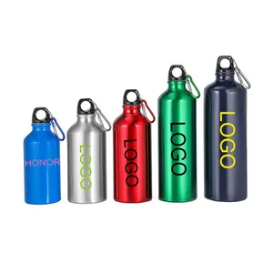 Botol Air Olahraga Sepeda, Botol Air Olahraga Aluminium Sublimasi Sepeda Murah 500Ml 750Ml