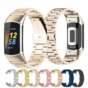 <span class=keywords><strong>Bracelet</strong></span> de rechange 3 perles montre <span class=keywords><strong>Bracelet</strong></span> métallique <span class=keywords><strong>Bracelet</strong></span> de montre intelligente en <span class=keywords><strong>acier</strong></span> inoxydable pour <span class=keywords><strong>Fitbit</strong></span> Charge 5 - Product Image 6