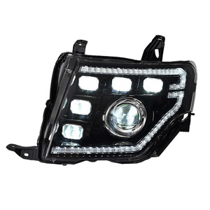 ชุดไฟหน้า LED แบบสตาร์ทอัพสีฟ้า DRL สำหรับตกแต่งรถยนต์มิตซูบิชิ ปาเจโร่ V87 V93 V97 ปี 2009-2021 อัพเกรดออฟโรด อะไหล่รถยนต์ - Product Image 1