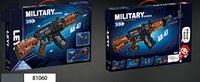 Kit Técnico de Ladrillos para Armar una Réplica de la Pistola AK47, Juguete de Rifle de Asalto, Modelo de Arma Militar