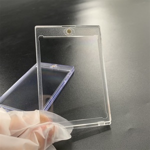 UV Protection <span class=keywords><strong>Film</strong></span> Enduit Magnétique Titulaire One Touch Haute Transparent , <span class=keywords><strong>JO</strong></span>-AP-OT-071 Toploader - Product Image 1