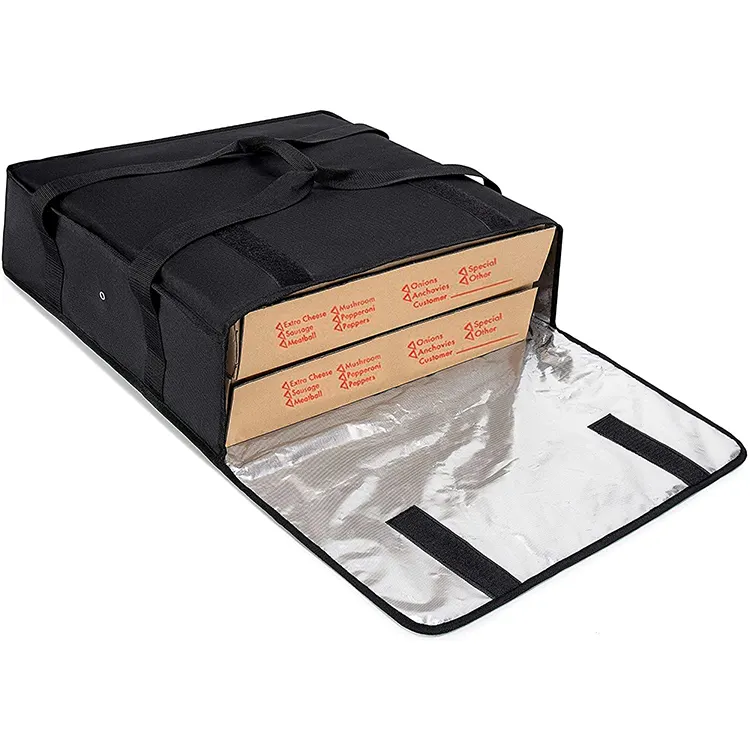 Thermal Food Delivery Bag Waterproof Insulated Food Delivery Bag Premium Pizza Delivery Bag