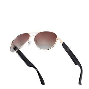Prix d'usine AI Smart pour lunettes Bluetooth Caméra vidéo intelligente <span class=keywords><strong>et</strong></span> fonction d'enregistrement de traduction Casque portable - Product Image 1