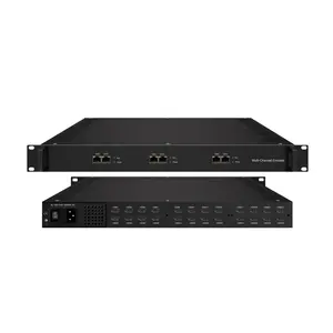 بسعر المصنع نظام مصادر ip 8CH 24 قناة نظام تشفير من HD إلى iptv