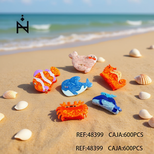 Pinza para el pelo Ocean Series de 8 cm, accesorio para el cabello para mujeres y niñas - Product Image 3