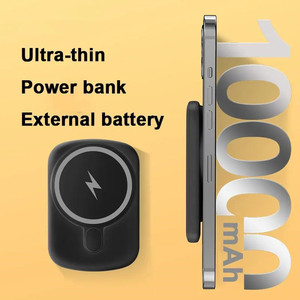 Batería magnética de 10000mAh, cargador portátil inalámbrico de 20W y USB-C para <span class=keywords><strong>iPhone</strong></span> 16/15/14/14 Pro / 14 Pro Max <span class=keywords><strong>13</strong></span>/12 Series - Product Image 2