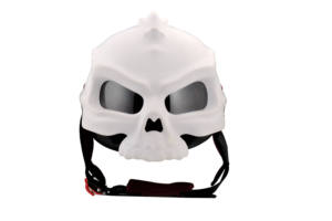 2017クールモンスターオートバイヘルメットデザイン新モデルスカルスケルトンオープンフェイスヘルメット - Product Image 5