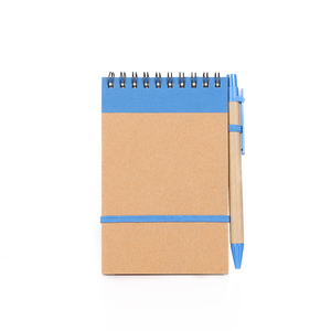 Biểu tượng tùy chỉnh xoắn ốc tái chế máy tính xách tay mini máy tính xách tay với bút - Product Image 5