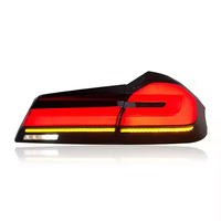 Luces Traseras SJC para BMW Serie 5 G30 G38, Conjunto de Luces Traseras 18-23 F90 M5, Luces Traseras LED Completas, Luces de Freno con Intermitentes LCI