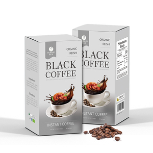 Seta capuchino de café instantáneo de etiqueta privada OEM (Reishi Ganoderma Lucidum) caja de crema de frutos secos de variedad amarga de azúcar - Product Image 5