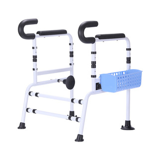Adjustable Toilet <b>Grab</b> <b>Bar</b> Stainless Steel 150 Kg Capacity Safety Rail For Elderly Bathroom Use - Product Image 1