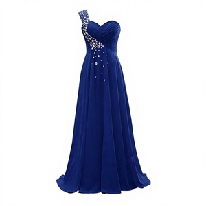 Vestidos de Dama de Honor Elegantes y Económicos en Talla Grande, Color Rosa, Cuatro Estilos, Estampado Floral, Silueta Sirena/Trompeta, Ecológicos y Transpirables - Product Image 3